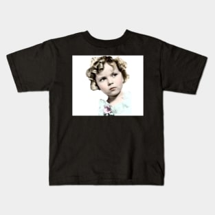 Shirley Temple Mint Green Kids T-Shirt